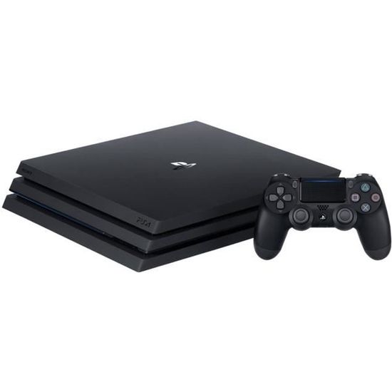 Console de jeux Sony PlayStation 4 Pro 1 To HDD noir de jais - 4K HDR