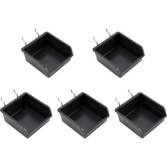 Lot 6 Gobelets Panneau Perforé Rose – Rangement Astucieux & Design !