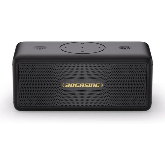 taopodo Enceinte Portable Bluetooth 5.4 sans Fil avec Bass Puissantes