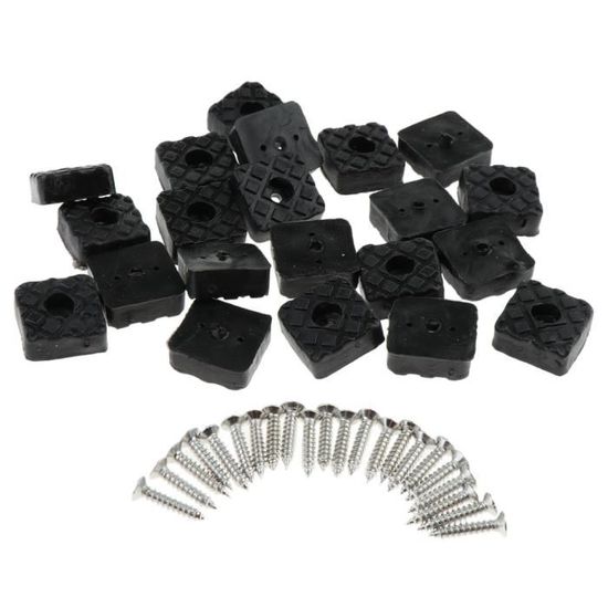 pied meuble caoutchouc