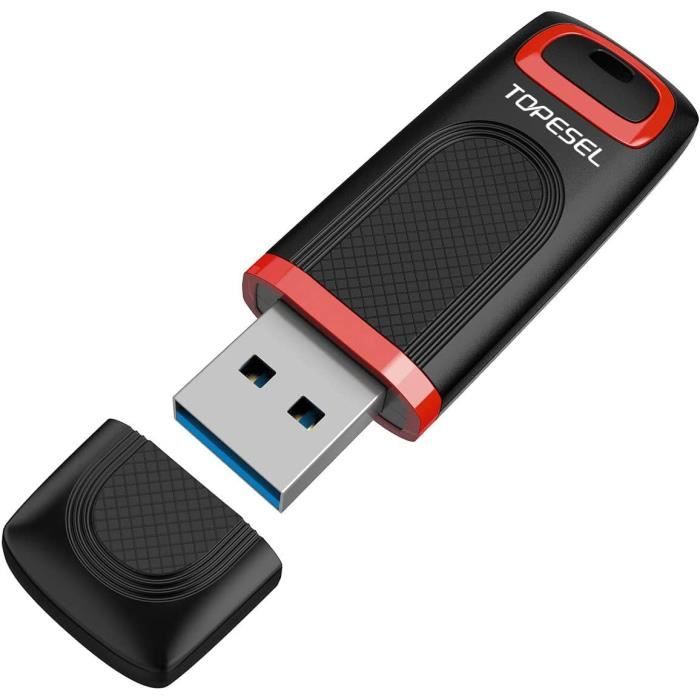 Clé USB 3.0 32Go,Clef USB 32Go 3.0 USB Flash Drive Stockage Mémoire Stick  Compatible pour Ordinateur, Console de Jeux, PC (Rouge) - Cdiscount  Informatique