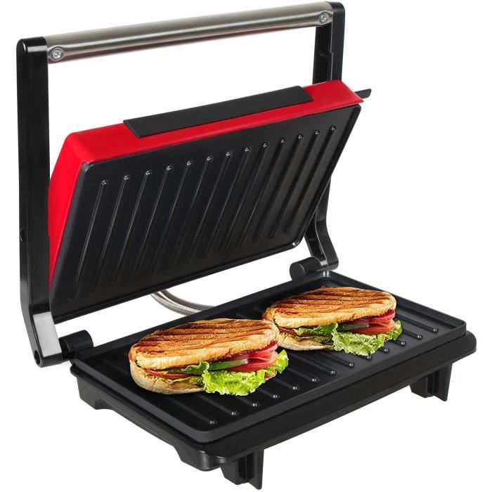 Presses à panini toast appareil à sandwich plancha electrique grill