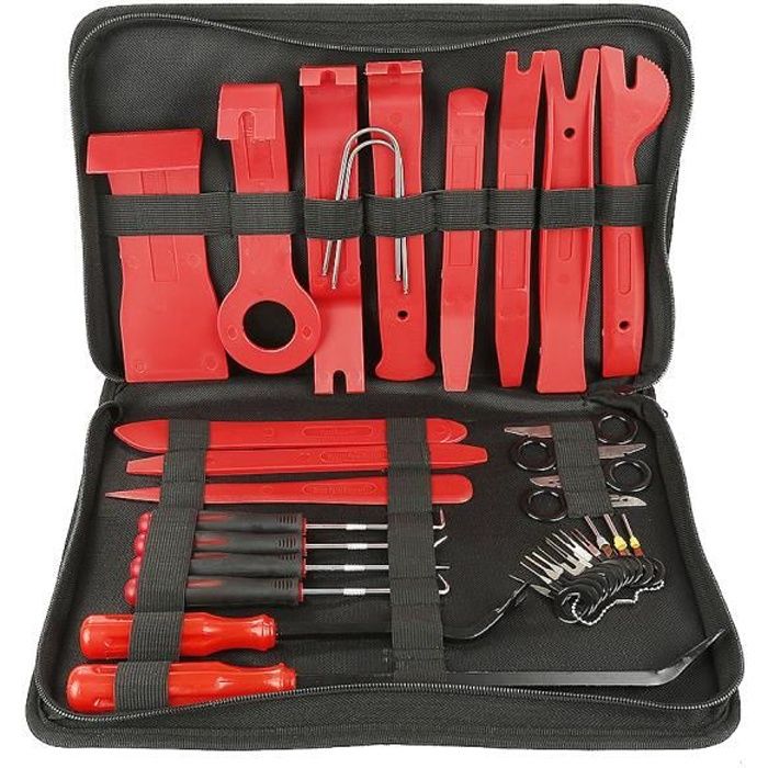 qishengshengwukeji Outil Demontage Garniture Outillage Carrosserie Garniture Outil Garniture Outils de Suppression Auto Trim Removal Tool Voiture Outil Kit Blue 