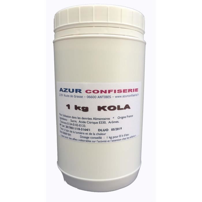 Arôme Poudre pour granité Prêt à l'emploi Cola 1 Kg
