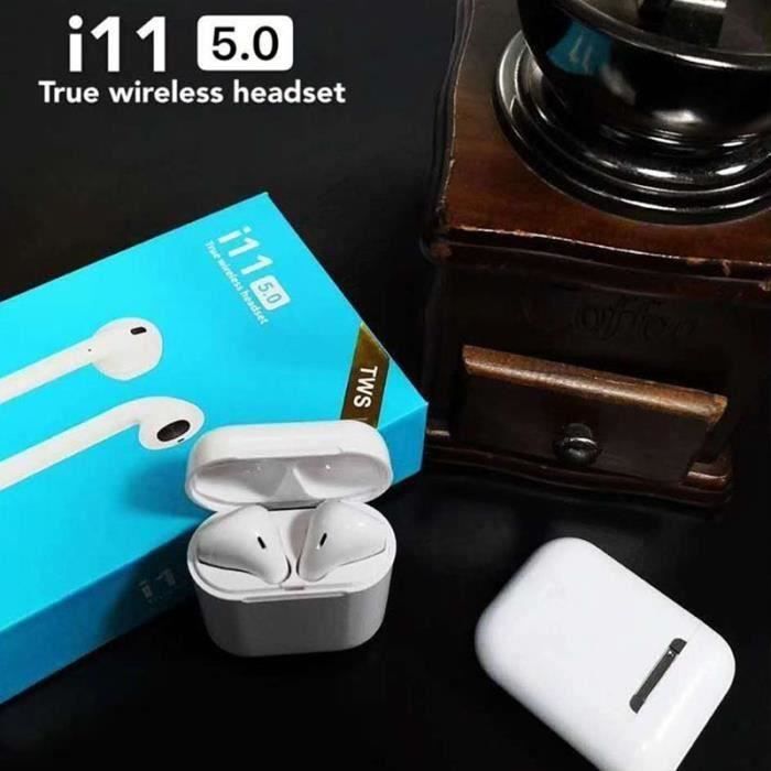 2pcs i11 TWS écouteurs sans fi