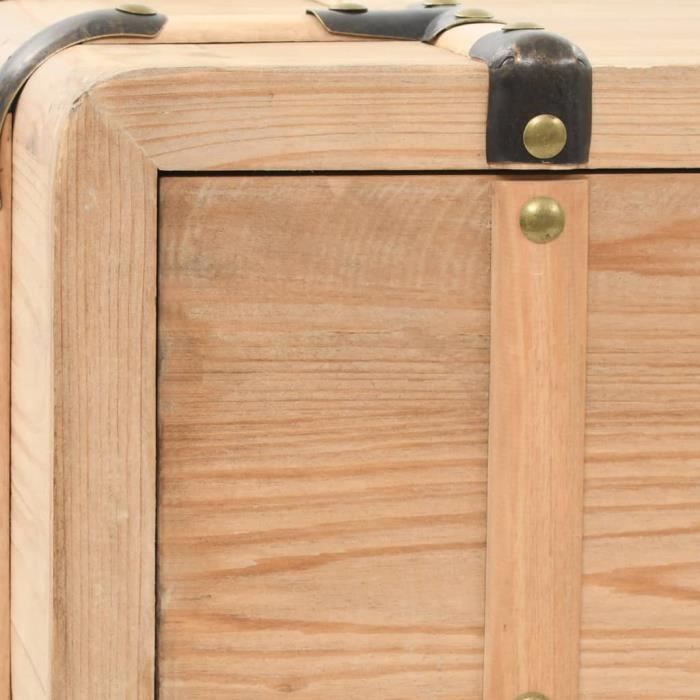 PRO© Meuble tv Magnifique - Armoire TV Banc TV Bois de sapin massif 120 x 33 x 35 cm 57336 :-)