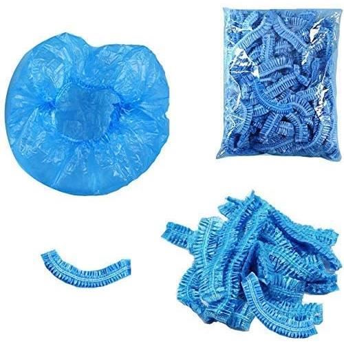 100 bonnets de douche, bonnets de douche jetables,Bonnet de douche étanche,Bonnet de Soin des Cheveux Jetable Pour usage domestique,
