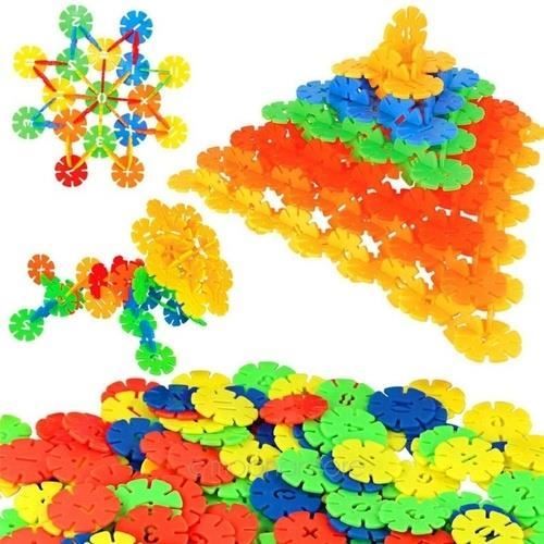 jouet 128PCS - Set flocon de neige éducatif bébé enfants Assemblage pour les blocs de construction Creative Bricolage no38