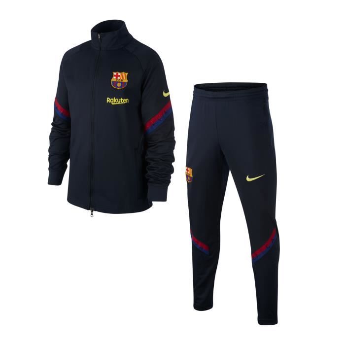 SURVETEMENT JUNIOR TRAINING FC BARCELONE NEWS NOIR 2020 barca