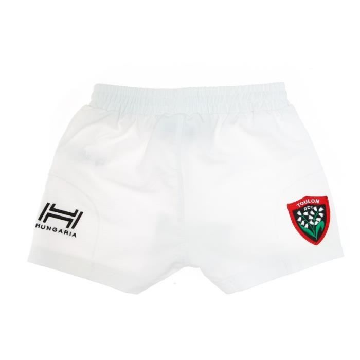 Short RC Toulon Blanc Junior HUNGARIA Premium