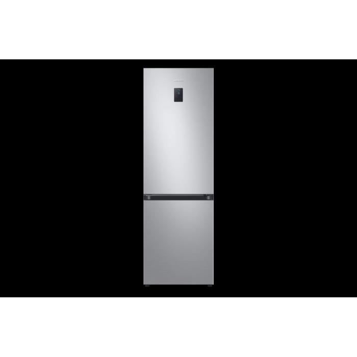 Réfrigérateur combiné SAMSUNG RB34T672ESA Total No Frost Classe E Capacité brute 344 Litres Couleur Métal Inox
