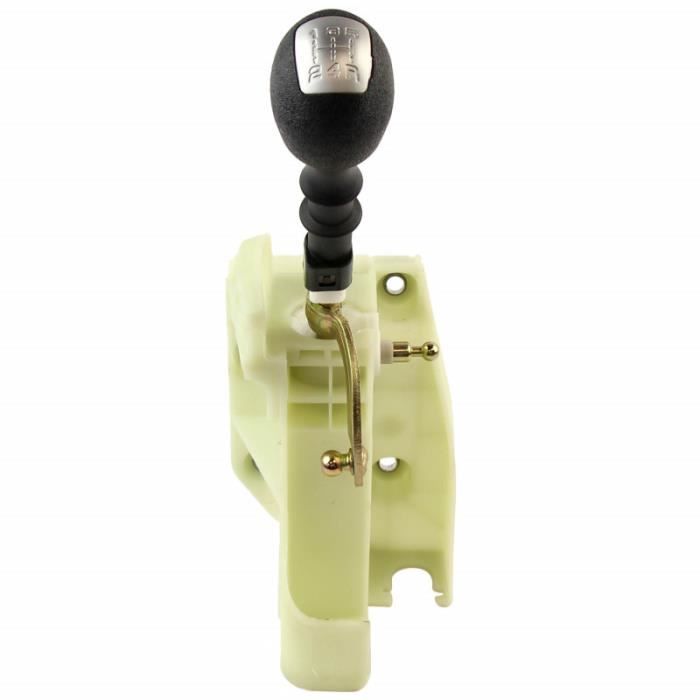 Levier de vitesse manuel avec bloc de fixation et pommeau de vitesse compatible pour Iveco Daily 4 (5 vitesses)