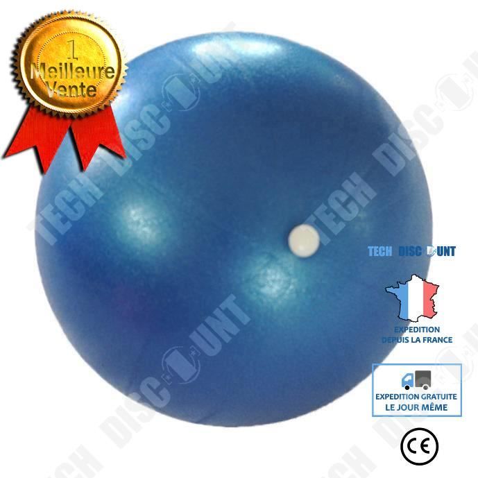 TD® Balle de yoga lisse GYM Exercise Fitness GYM 25 cm BU accessoires de yoga