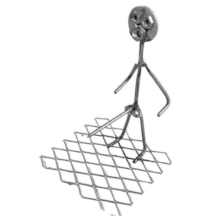 Torréfaction bâton drôle humain Forme Hot Dog Roaster Barbecue en acier inoxydable Grill Brochette Style2