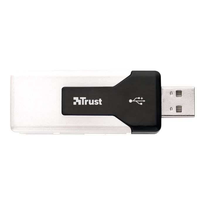 Trust EasyConnect 36-in-1 USB2 Mini Cardreader CR-1350p Lecteur de carte carte 36 en 1 USB 2.0