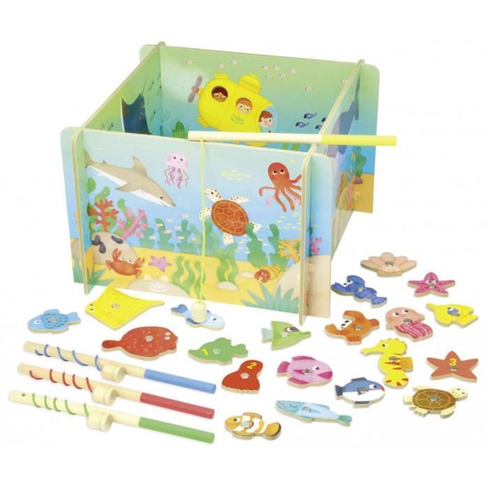 Jeu de pêche magnétique Océan aille Unique Coloris Unique