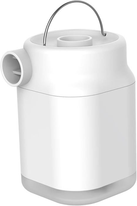 Pompe à Air électrique Rechargeable – 5 Buses, Gonflage Rapide Pour Matelas, Bouées, Sacs Sous Vide