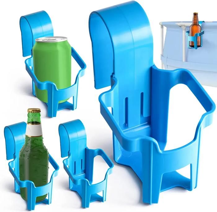 Porte-gobelets gonflable pliables, lot de 20 pièces, flotteur pour boissons à la