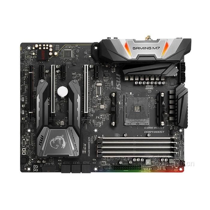 Carte mère MSI X470 GAMING M7 AC AMD X470 Socket AM4 4xDDR4 SDRAM 64 Go ATX - Msi