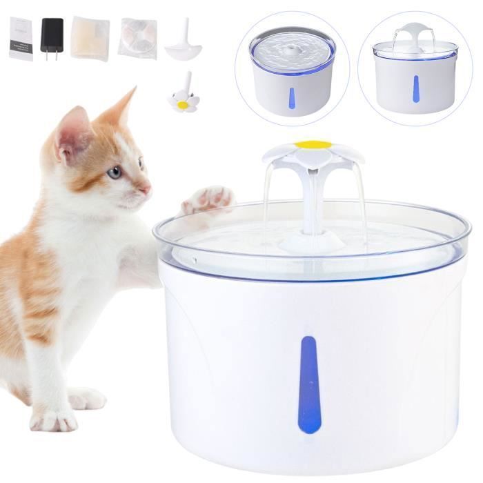 Meilleurs prix pour 25L Fontaine Eau pour Chat Chien AutomatiqueLED Distributeur Eau pour Animaux Cadeaux avec Trois mthodes de sortie d FONTAINE A EAU