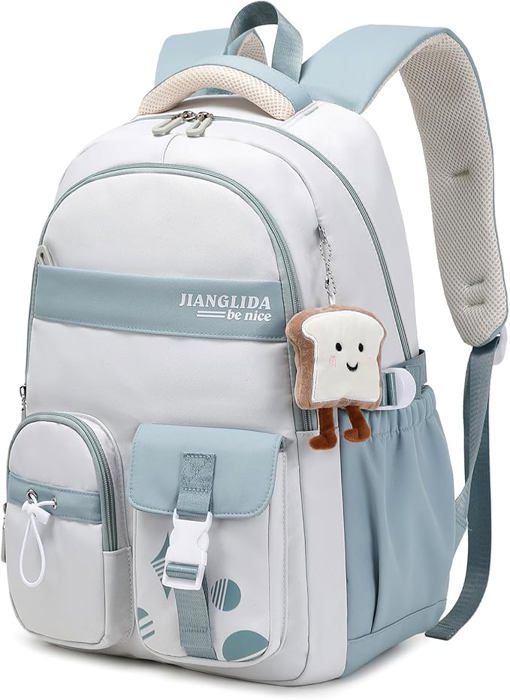 KESUDE Sac à Dos École Primaire - Cartable Enfant 15.6 Pouces - Anti-Eau Et Ergonomique