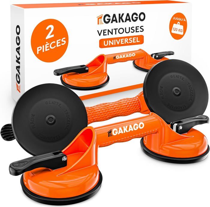 Lot De 2 Poignées Ergonomiques Antidérapantes En Liège Et