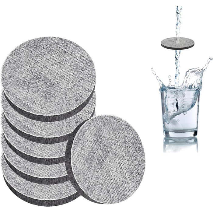 Lot de 3 filtres à eau MicroDisc - Compatible avec les bouteilles filtrantes fill&go et les