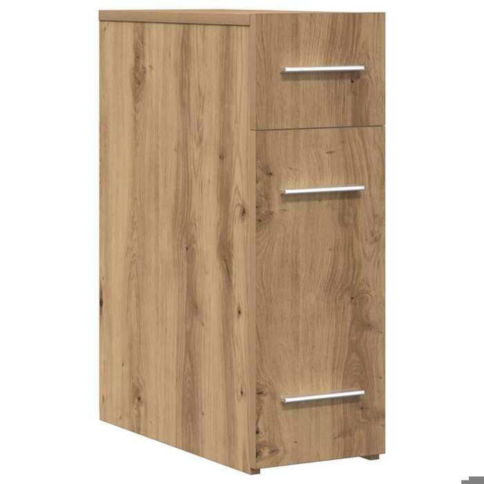 BONNIE®Meuble Étagère - Rangement spacieux - Décoration Armoire dapothicaire chêne artisanal 20x455x60 cm FR978720