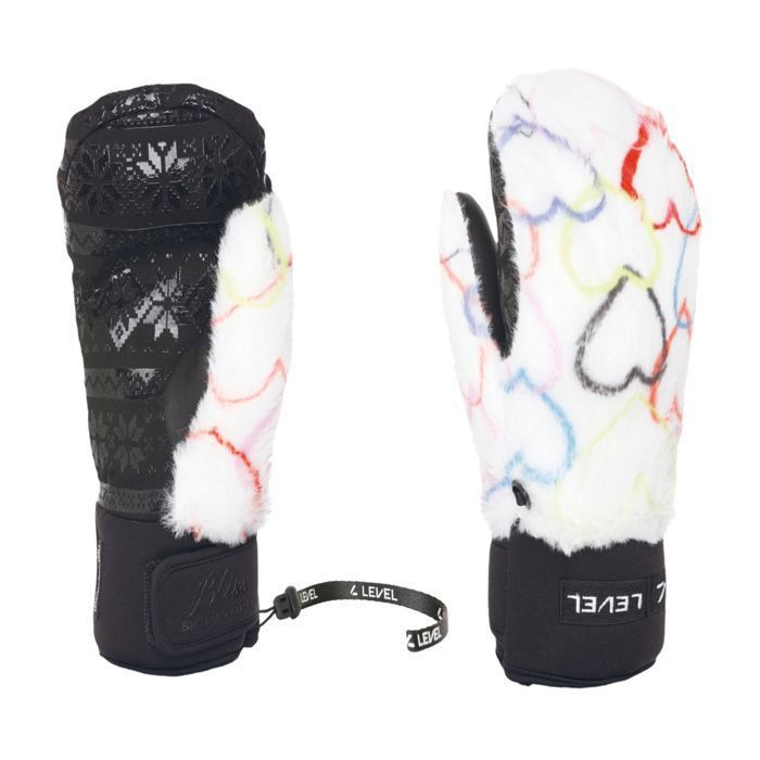 Mouffles De Ski / Snow Level Siberian Pk Blanc Femme