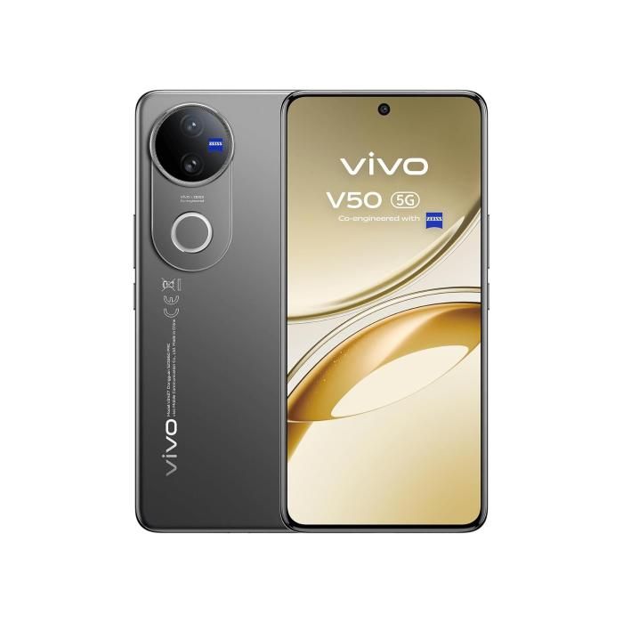 Vivo V50 5G 12GB-512GB Negro (Satin Black) Dual SIM