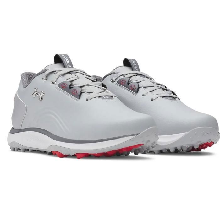 Chaussures de golf sans crampons Under Armour Drive Fade 2 SL - gray/mod gray/metallic silver