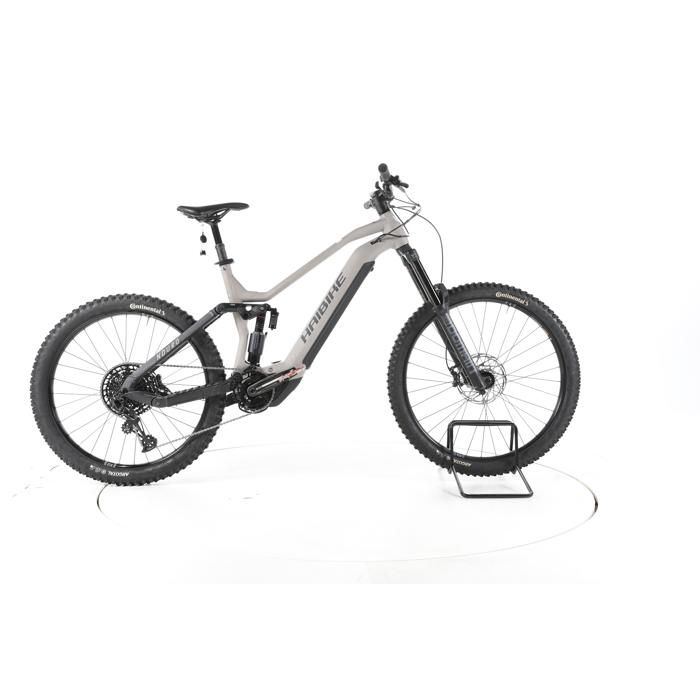 Vélo électrique - Haibike Nduro 6 - beige - VTT électrique tout suspendu - Yamaha 720 Wh Reconditionné Reconditionné - Haibike reconditionné disponible sur Cdiscount Seconde Vie