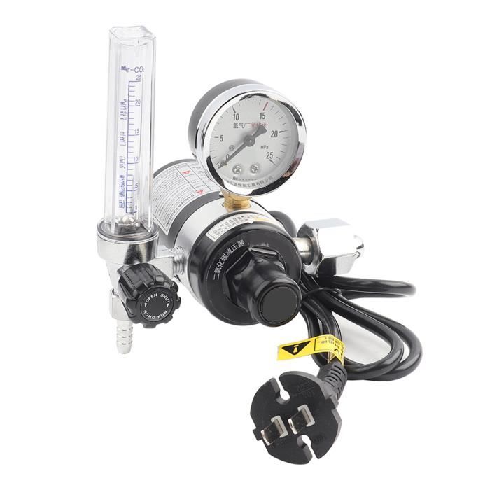 Régulateur CO2 Avec Double Jauge - Soupape Décharge Pression Pour Fût Bière Et Soda Maison
