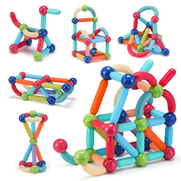 Jeu de construction magnétique Magnetic Sticks