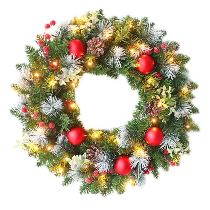 Kit Décoration Couronne De Noël 117 Pièces – Oranges Séchées, Cannelle, Pommes De Pin, Anis étoilé Et Plus