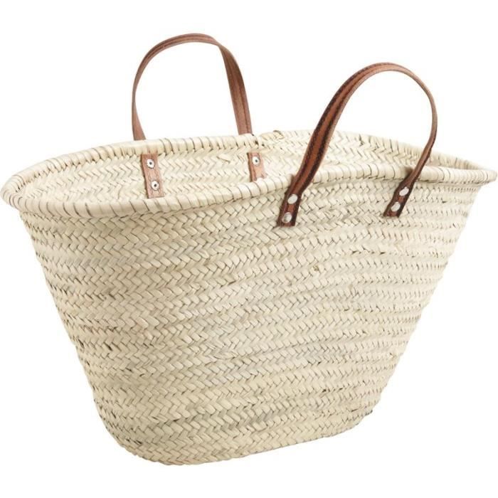 Cabas en osier pas cher on sale