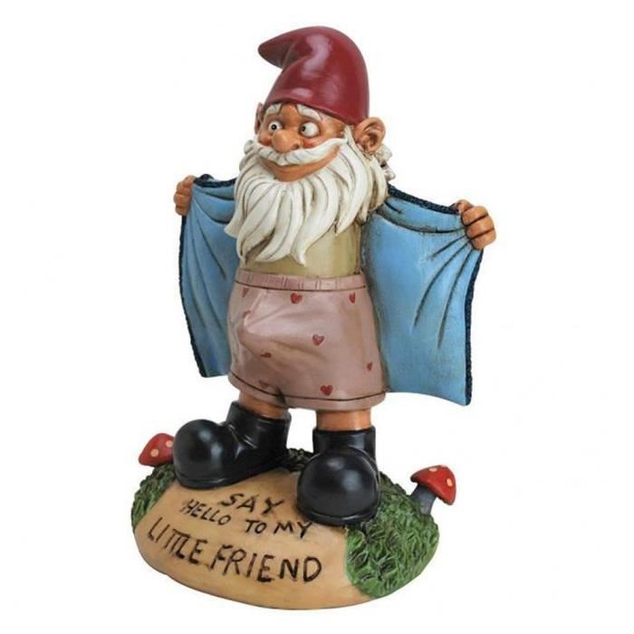 Nain De Jardin Exhibitionniste Achat Vente Statue Statuette Cdiscount