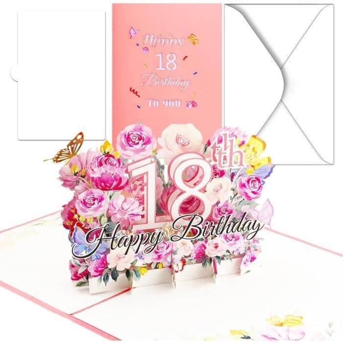 60 Serviettes En Papier Or Rose Pour 18 Ans - 16.5x16.5 Cm, Double Couche - Décoration Fête Anniversaire Fille