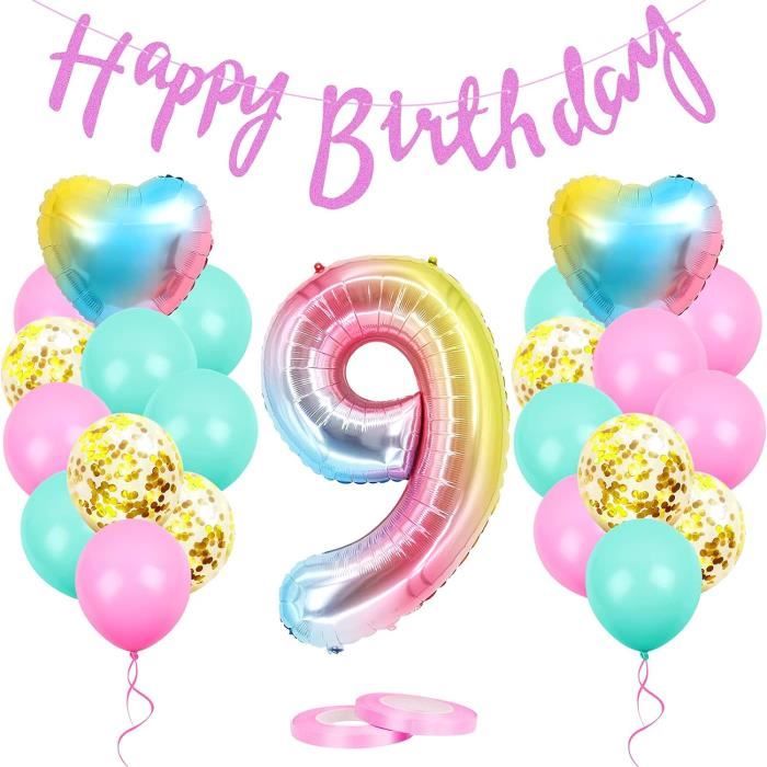 Décoration Anniversaire Thème Police Pour Garçon 5 Ans - Guirlande, Ballons Aluminium Voiture, Chiffre 5 (kit Complet)