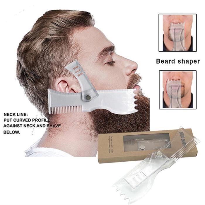 Barbe Homme Costume Barbe Couper Ciseaux Barbe Stylisation Peigne