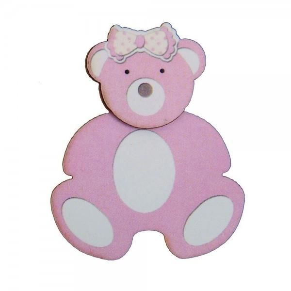 Stickers autocollant ourson rose (x9) REF/443 Cdiscount BeauxArts et