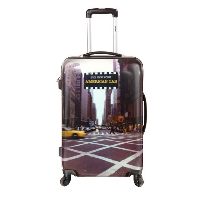 15554R-71 ABS/PC New-York Taxi Valise Rigide 4 Roues 77 cm 
