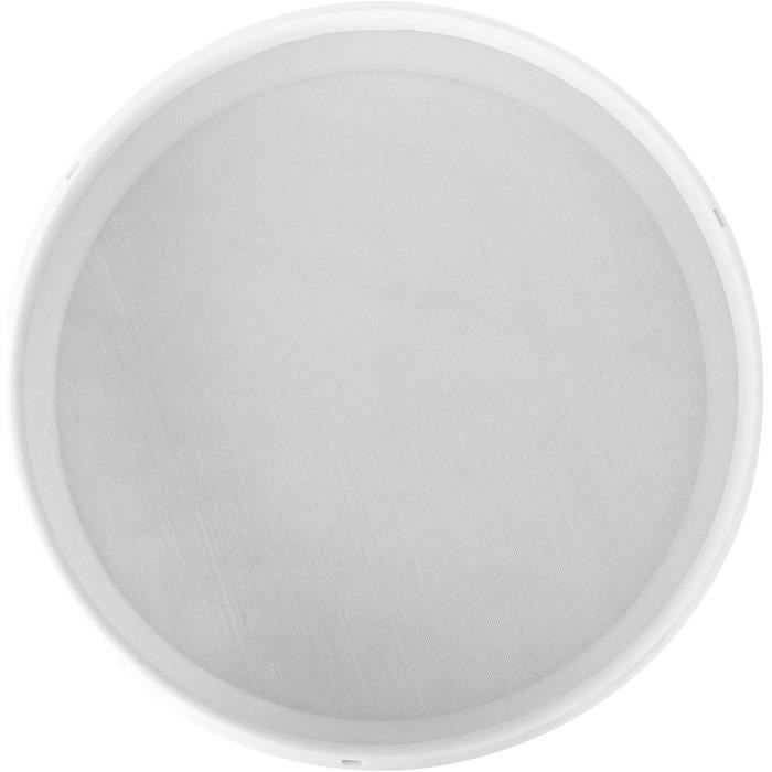 Ksvaye Tamis Jardin 30cm INOX - Passoire Fine 8 Mailles Pour Compost, Sable Et Gravier - Outil Jardinage Robuste