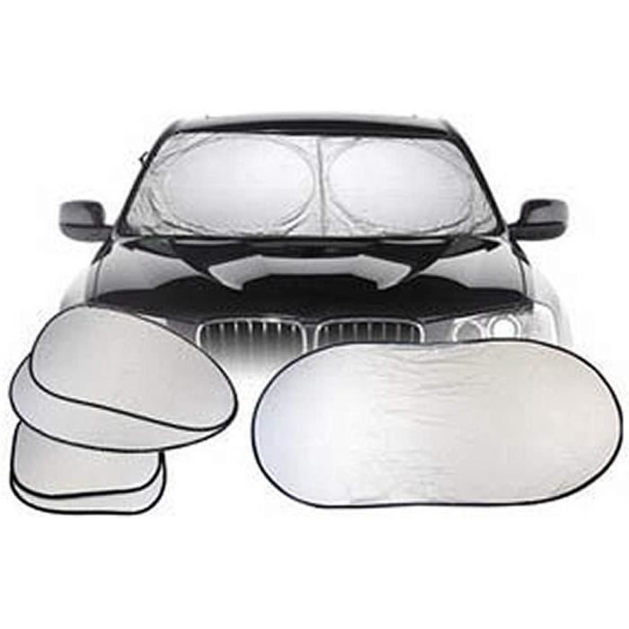 4 Pièces Pare Soleil Voiture Bébé,Pare Soleil Voiture Accessoires Auto,Pare-Soleils Vitres Latérales Panneau De Fenêtre Latérale De Voiture Pare Soleil Général De Voiture