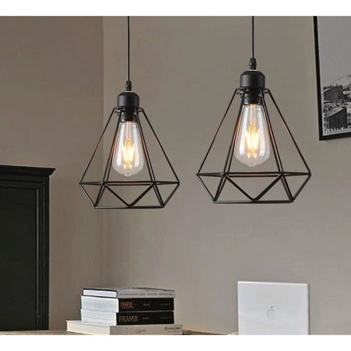 2 Lampes Suspensions Lustres Non Ampoule Interieur Pour Chambre Cafe Achat Vente 2 Lampes Suspensions Lustre Soldes Sur Cdiscount Des Le 20 Janvier Cdiscount