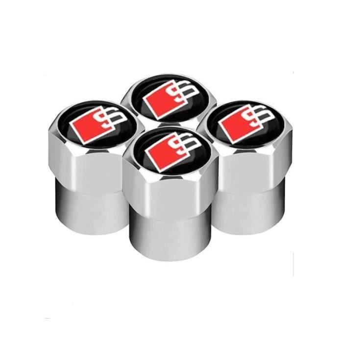 Bouchon De Valve V&eacute;lo Custom Dome Rouge