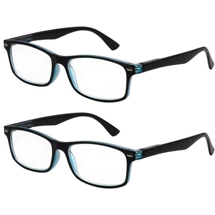 Dioptrie TBOC Pack Deux Unités Lunettes de Vue Lecture Presbyte 3.00  Monture Marron Écaille Femme Homme Aimant Fermeture Loupes Vue Repos Anti  Fatigue Près Pliable Régable Magnetique Montures de lunettes Vêtements