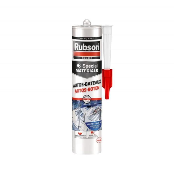 Rubson Mastic Special Materials Autos Bateaux Mastic Noir A Base De Silicone Pour Collages Et Reparations Mastic Etanche Pour N Achat Vente Joint D Etancheite Rubson Mastic Special Mat 7434 Cdiscount
