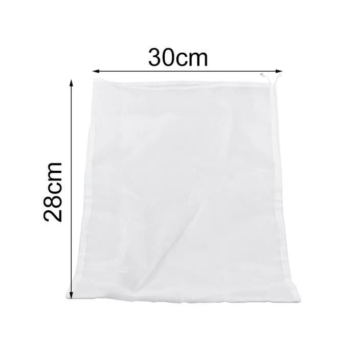 Serviettes Filtrantes Mousseline PAEFIU - Lot De 4 - 60x60cm - Réutilisables Pour Jus, Lait De Noix, Tofu