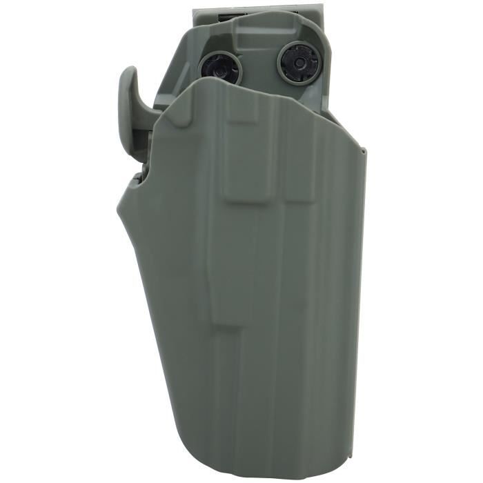 Main droite noire - Étui à pistolet tactique à tirage rapide pour Glock Main droite noire - Étui à pistolet tactique à tirage rapide pour Glock